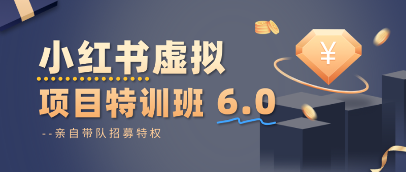 小红书虚拟项目特训班6.0 ，养号/选品/自动发货/爆款笔记(含40节视频课)-大设天下