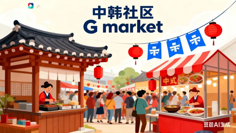 中韩跨境流量盈利项目：韩国G market双11专属合作计划-大设天下