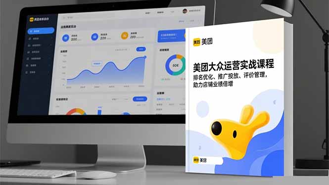 美团大众运营实战课程，排名优化、推广投放、评价管理，助力店铺业绩倍增-大设天下