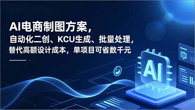 AI电商制图方案，自动化二创、SKU生成、批量处理，替代高额设计成本，单项目可省数千元-大设天下