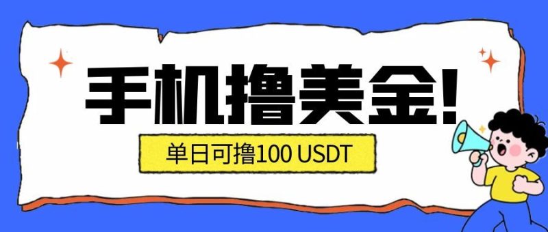 最新手机撸美金项目，单日产值100U+，2026年最新的风口项目-大设天下
