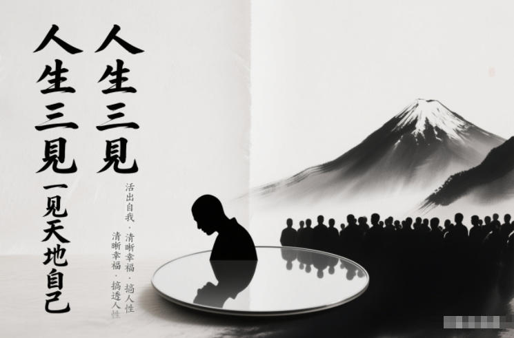 人生三见一见天地见众生见自己，活出自我拥有清晰幸福人生，搞透人性-大设天下