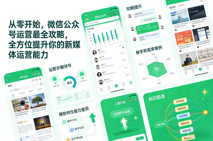 从零开始，微信公众号运营最全攻略，全方位提升你的新媒体运营能力-大设天下