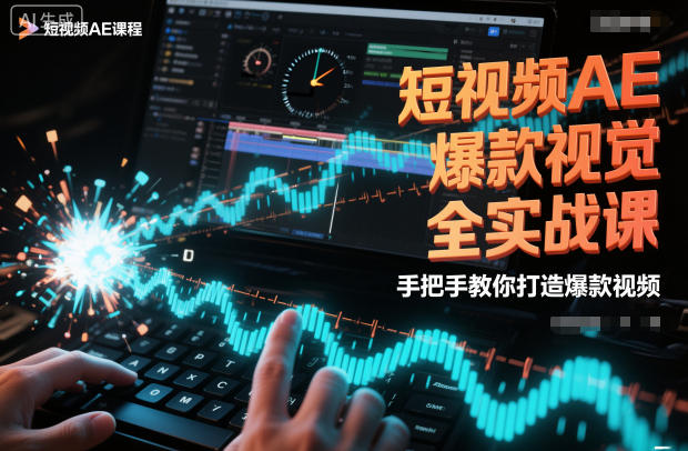短视频AE爆款视觉全实战课，手把手教你打造爆款视频-大设天下