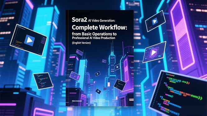 Sora2 AI视频生成的系统教程(英文版-大设天下