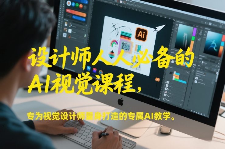 设计师人人必备的AI视觉课程，专为视觉设计师量身打造的专属AI教学-大设天下