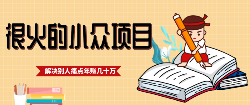 一直都很火的小众项目，抓住应届生求职痛点，这个小众项目年入几十万的底层逻辑-大设天下