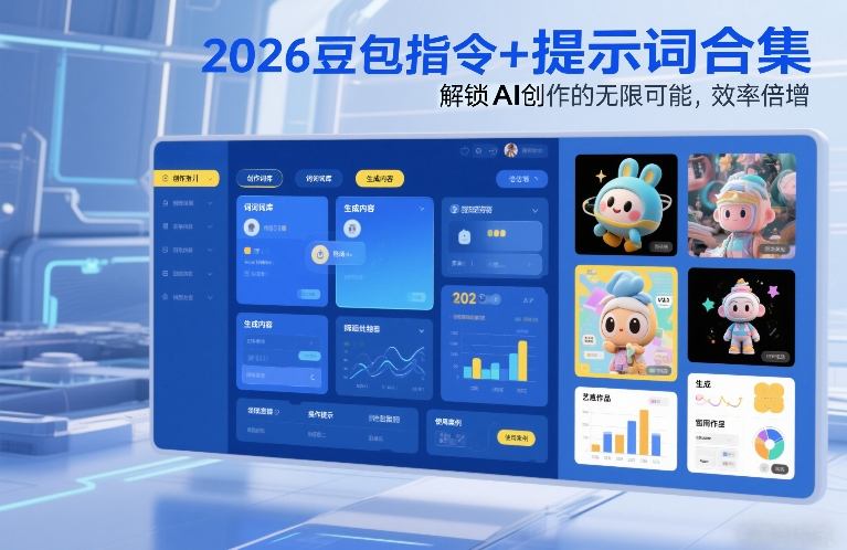 2026豆包指令+提示词合集，解锁AI创作的无限可能，效率倍增-大设天下