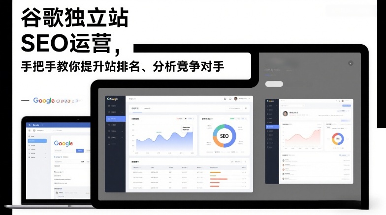 谷歌独立站SEO运营，手把手教你提升网站排名、分析竞争对手(更新2026)-大设天下
