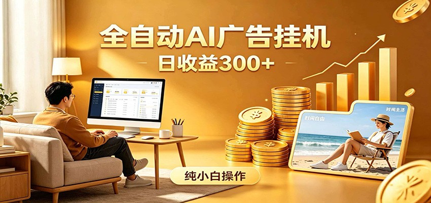 图片[1]-AI风口项目，全程解放双手，后台自动运行赚取收益，每天稳定收益300+-大设天下